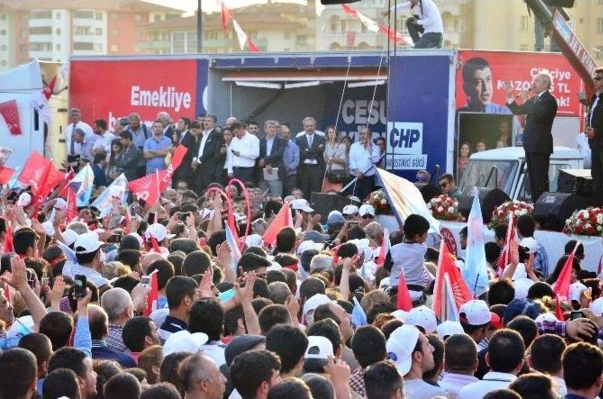 Chp Lideri Kılı&ccedil;daroğlu, Malatya&rsquo;da