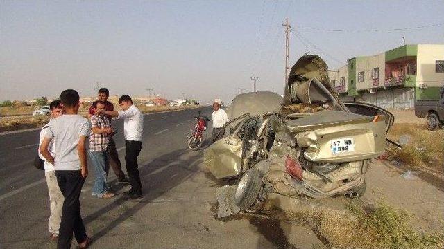 Nusaybin’de Trafik Kazası: 1 Ölü, 2 Yaralı