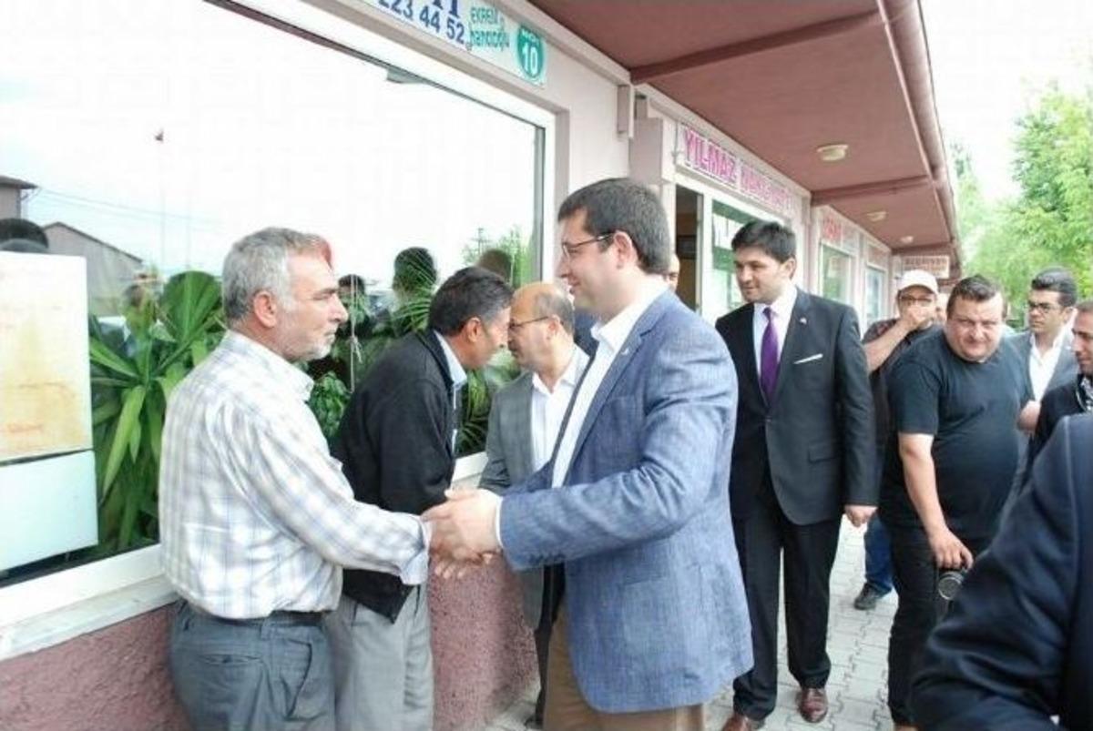 Mhp Milletvekili Adayı Parsak Kamyoncu Esnafı İle Bir Araya Geldi