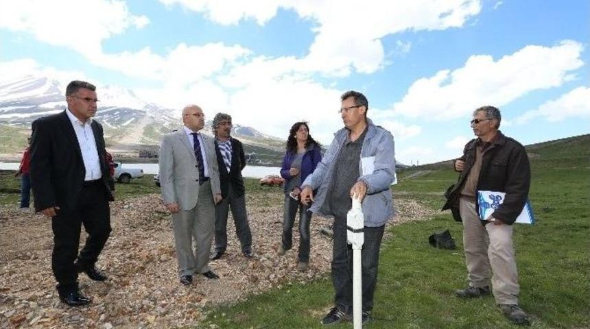 Erciyes&rsquo;te Termal Su Arama &Ccedil;alışmaları S&uuml;r&uuml;yor