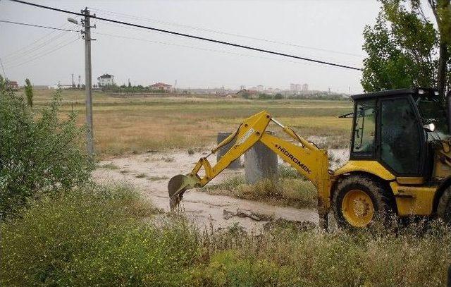 Aksaray Topakkaya’da Afet Kurtarma Çalışması