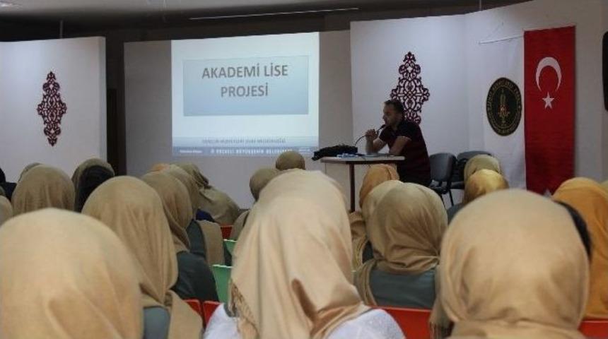 &ldquo;akademi Lise Projesi&rdquo; Okullarda Tanıtılıyor