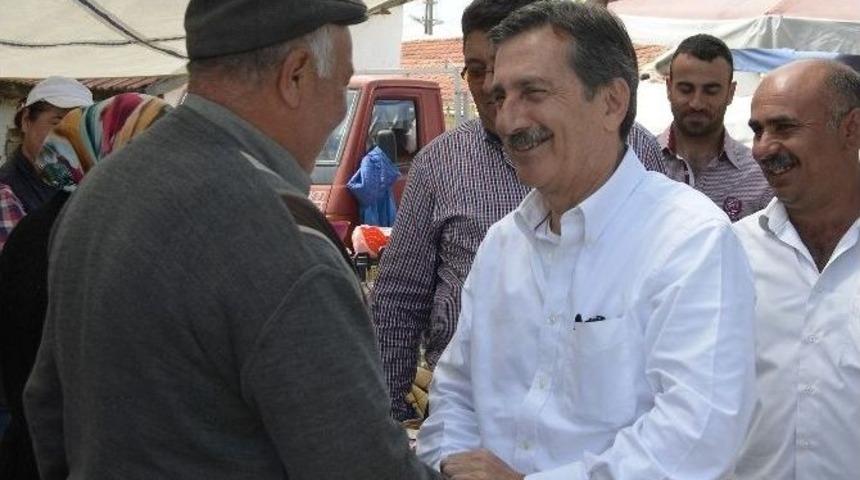 Başkan Ahmet Ata&ccedil; İl&ccedil;e Ziyaretlerini S&uuml;rd&uuml;r&uuml;yor