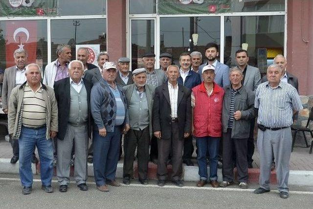 Başkan Ahmet Ataç İlçe Ziyaretlerini Sürdürüyor