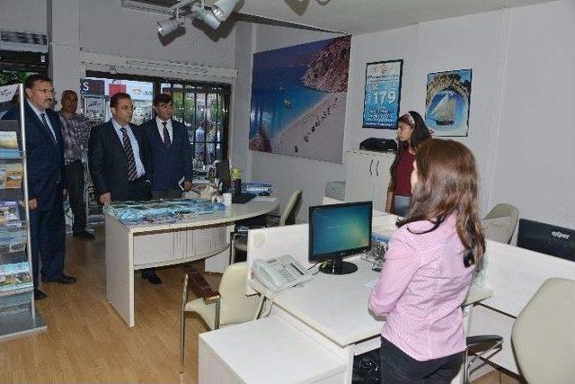 Vali Türker’den İl Kültür Ve Turizm Müdürlüğü’ne Çalışma Ziyareti