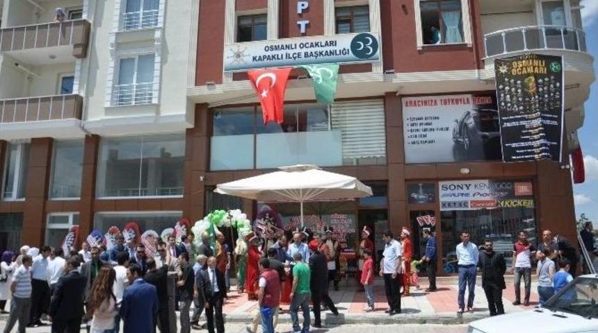 Osmanlı Ocakları Trakya&rsquo;daki İlk Teşkilatını Kapaklı&rsquo;da Kurdu