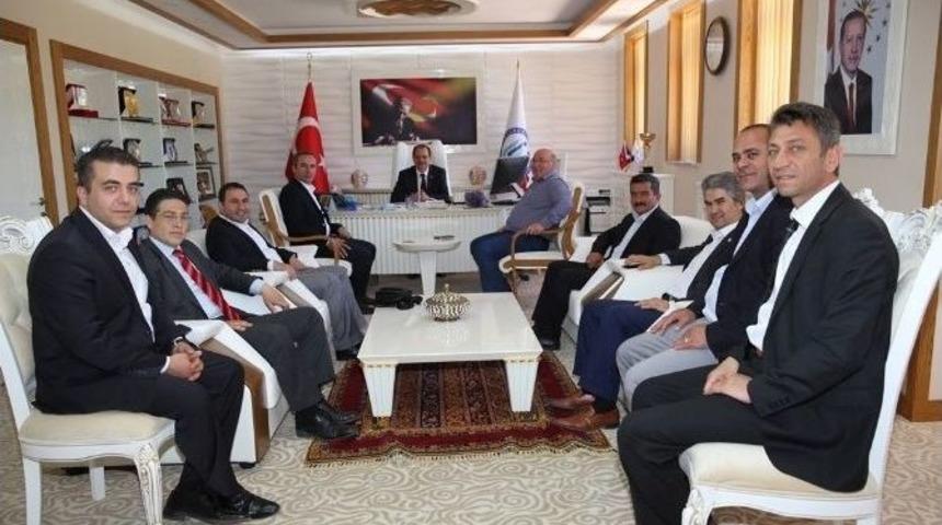 Enerji Bir-sen Genel Başkanı&rsquo;ndan Rekt&ouml;r Coşkun&rsquo;a Ziyaret.