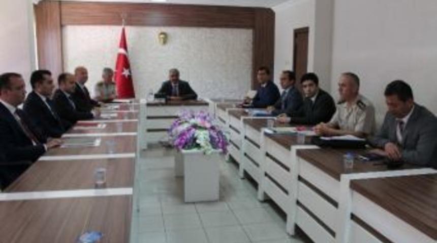 Niğde&rsquo;de Se&ccedil;im G&uuml;venliği Toplantısı Yapıldı