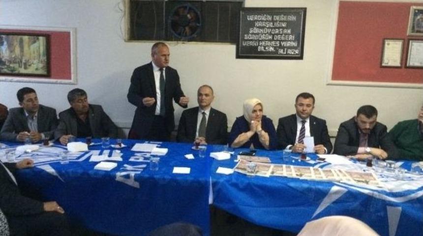 Ak Parti Milletvekili Adayları Ağa Mahallesinde