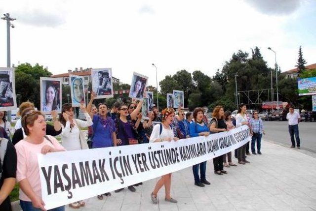 Muğla'da, 1 Haftadaki 3 Kadın Cinayeti Protesto Edildi