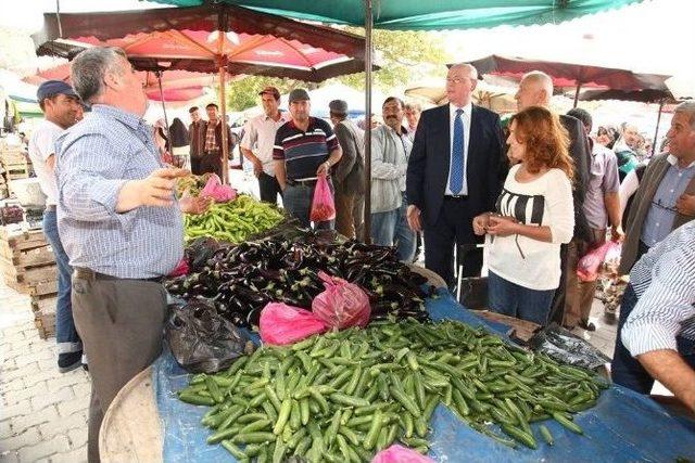 Başkan Kurt İlçe Ziyaretlerini Sürdürüyor