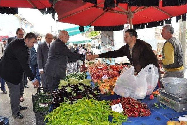 Bakan Avcı İle Chp’li Başkanlar Arasında Çay Muhabbetti