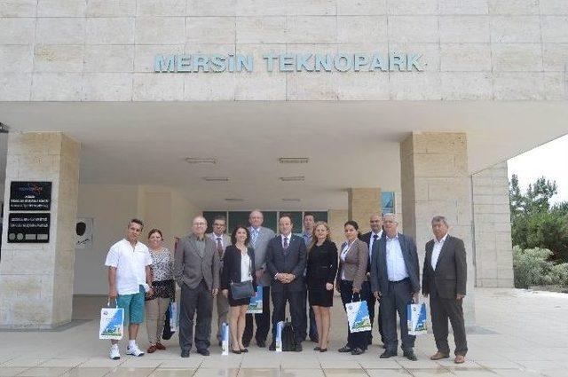 Mersin Teknopark, Ekonomi Ve Ticaret Müsteşarlarını Ağırladı