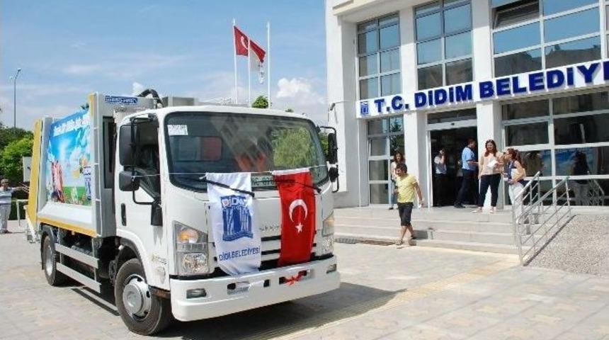 Didim&rsquo;de Temizlik Hizmetlerine Ara&ccedil; Desteği