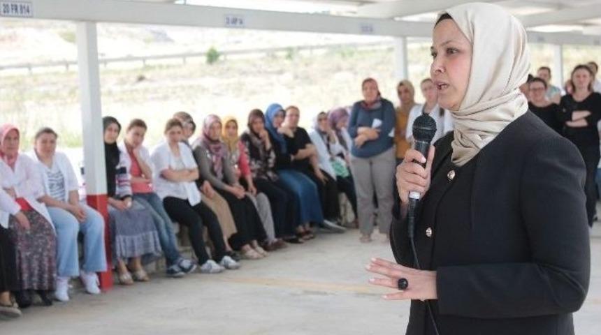 Ak Partili Dalbudak Tekstil İş&ccedil;ileriyle Buluştu