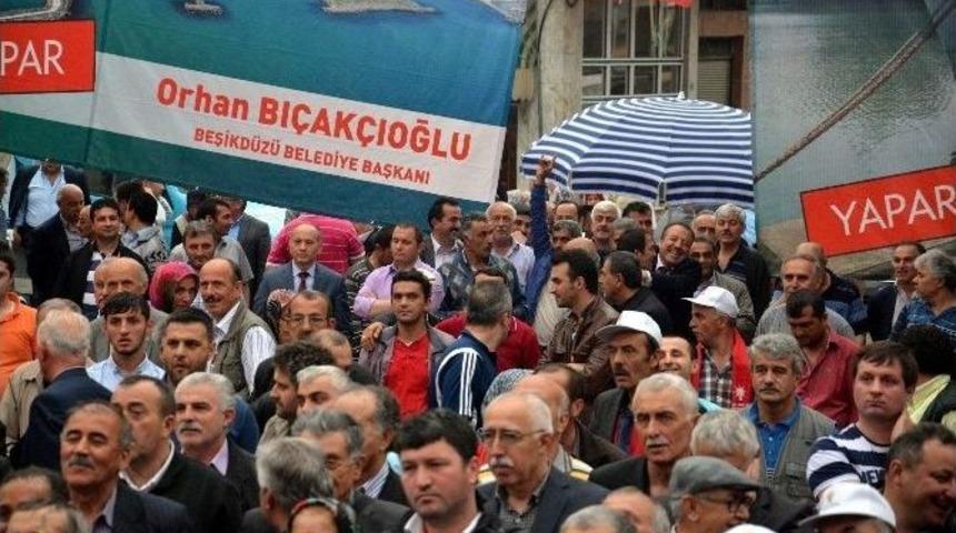 Ak Parti Mitingi&rsquo;nde "bozkurt İşareti" Gerginliği