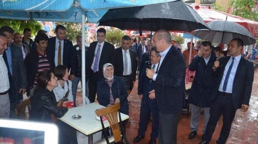 Kurtulmuş&rsquo;tan Fatsa&rsquo;da Esnaf Ziyareti