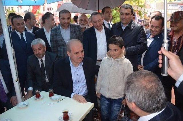 Kurtulmuş’tan Fatsa’da Esnaf Ziyareti