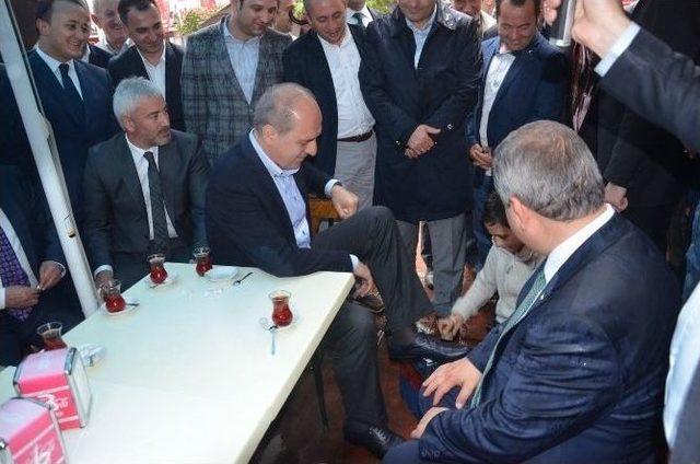 Kurtulmuş’tan Fatsa’da Esnaf Ziyareti