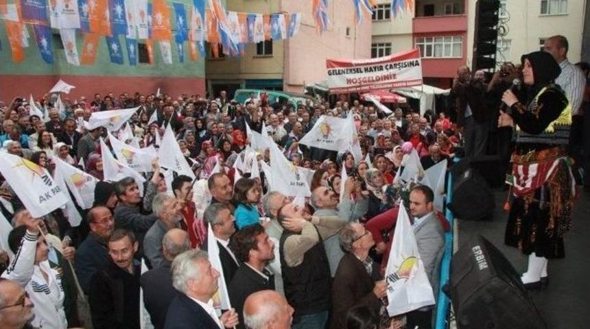 Ak Parti Trabzon Milletvekili Adayı K&ouml;seoğlu, Şalpazarı, Araklı Ve Of&rsquo;ta Konuştu