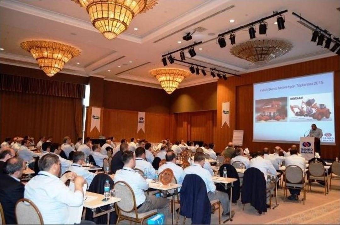 Sanko Makina Doosan Yetkili Servisler Toplantısı