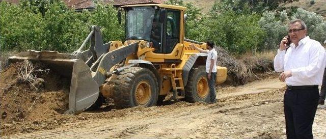 Alaşehir&rsquo;de Dolu Bağları Vurdu 2