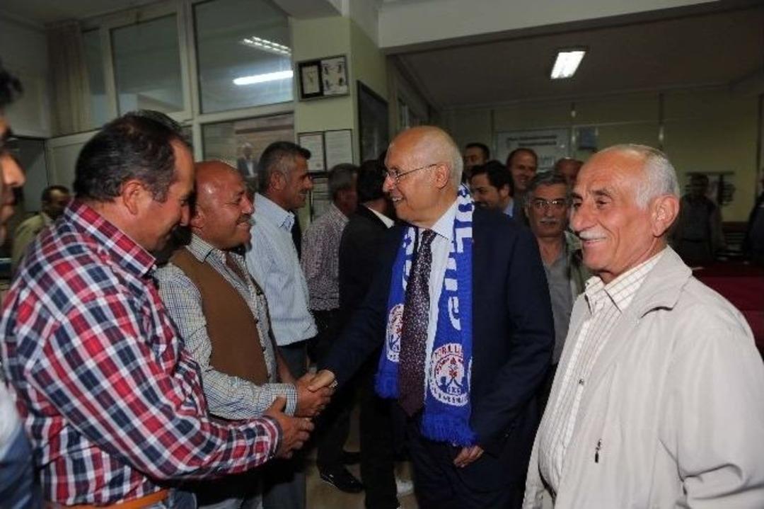 Başkan Yaşar, Dernek Ziyaretlerine Devam Ediyor