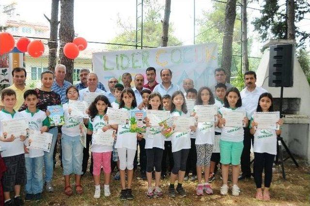 Lider Çocuk Tarım Kampı Sona Erdi