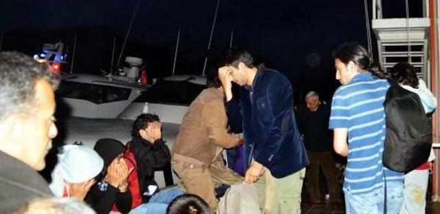 Bodrum da Suriye Ve Burma Uyruklu 95 Ka&ccedil;ak Yakalandı 2