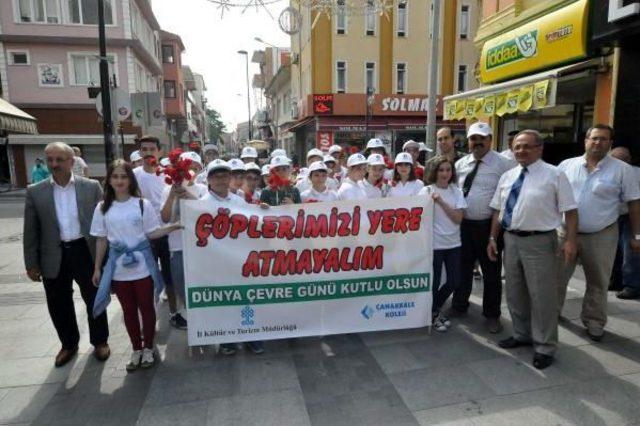 Çanakkaleli Öğrenciler Çevre Kirliliğine Dikkat Çekti 1