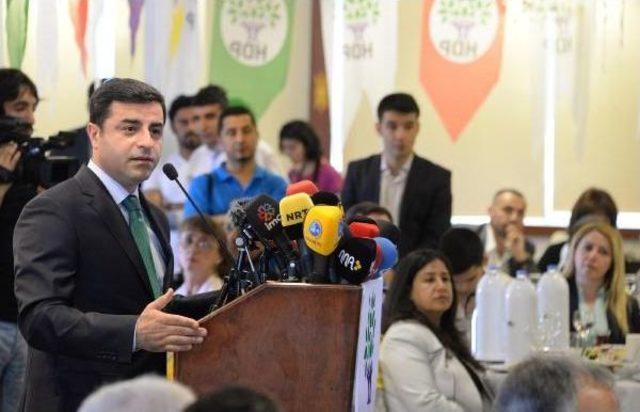 Demirtaş: Akp'nin Türkiyesi, Suriye'den Farklı Değil