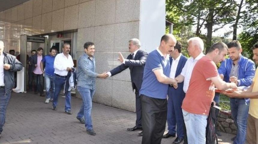 &Ccedil;aturoğlu Fabrika İş&ccedil;ilerinden Destek İstedi