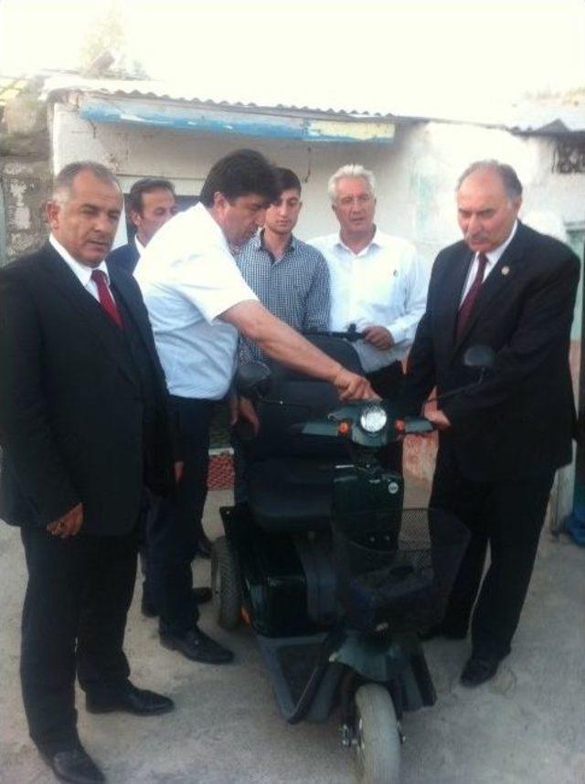 Engelli Vatandaşın Hayali, Milletvekili Yılmaz&rsquo;la Ger&ccedil;ekleşti 1