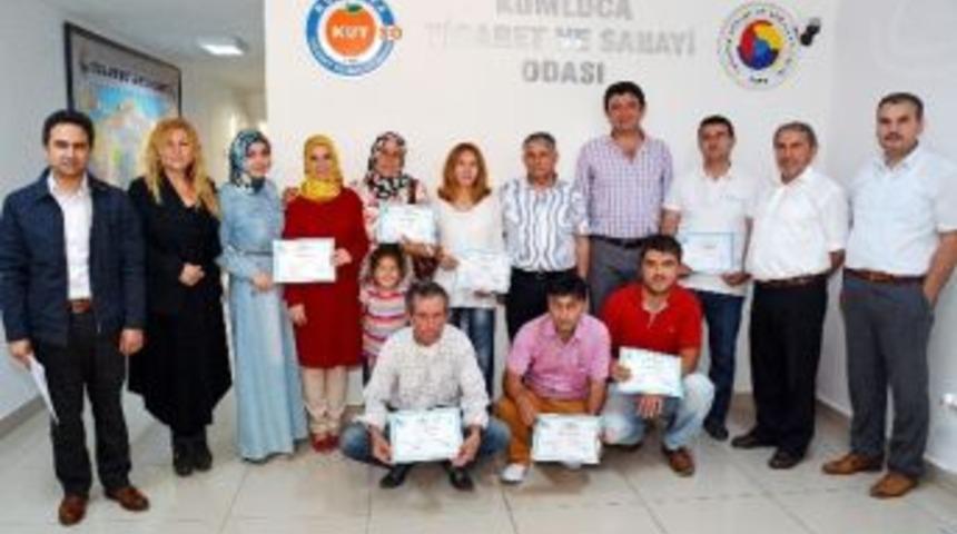 Kumluca&rsquo;da Girişimciler Sertifikalarını Aldı