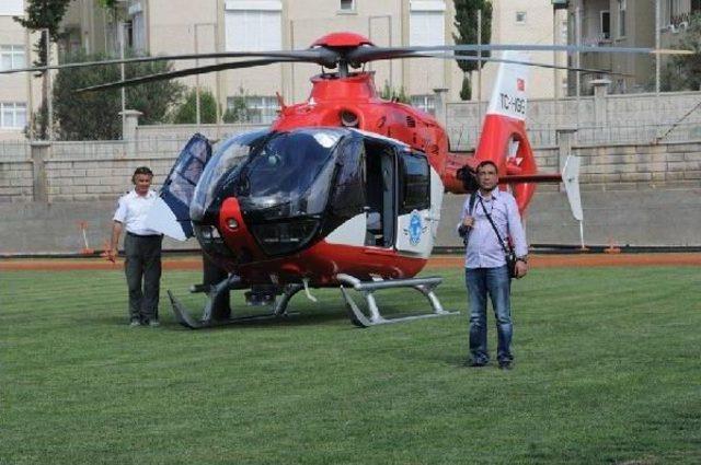 Mersin'de Tartışmalı Helikopterli Seçim Çalışması