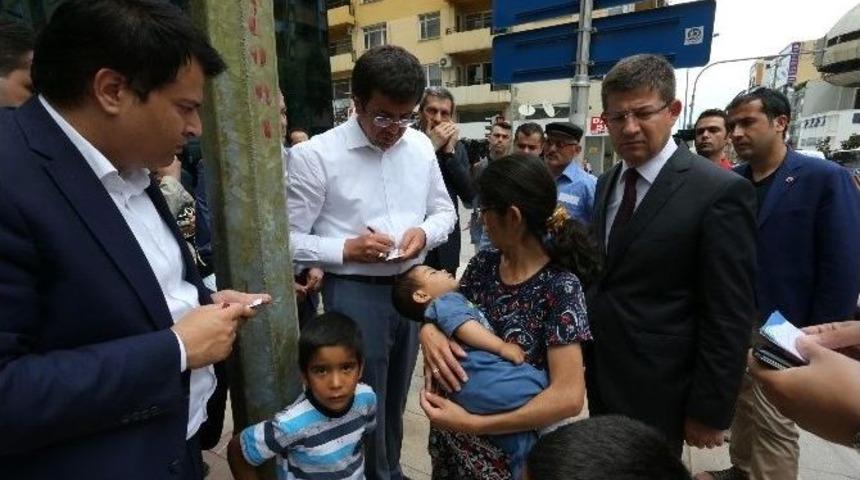 Bakan Zeybekci&rsquo;den 3 &Ccedil;ocuklu Aileye Yardım