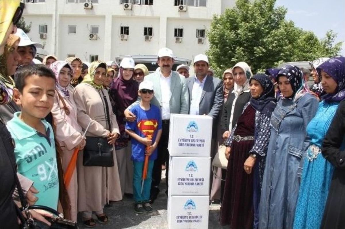 Eyy&uuml;biye Belediyesi&rsquo;nden Dar Gelirli Ailelere Yardım