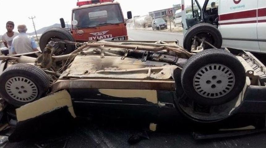 Balıkesir&rsquo;de Trafik Kazası: 2 Yaralı