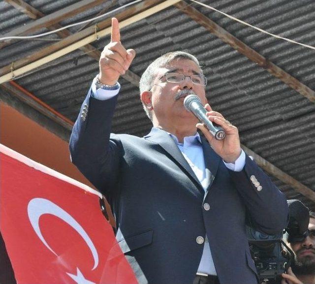 Milli Savunma Bakanı Yılmaz: “doğu’da Ak Parti Zayıflarsa Hdp Güçlenir”