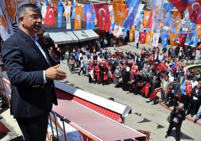 Bakan Yılmaz: Ak Parti Zayıflarsa Hdp Birinci Parti Olur