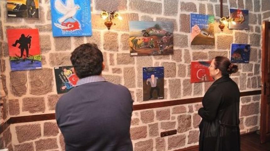 Altındağlı &Ccedil;ocuklardan Yılsonu Sergisi