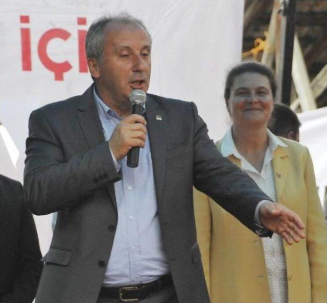 Muharrem İnce: Tazminatı Chp'lilerin Fitre Ve Zekatlarından Vereceğim