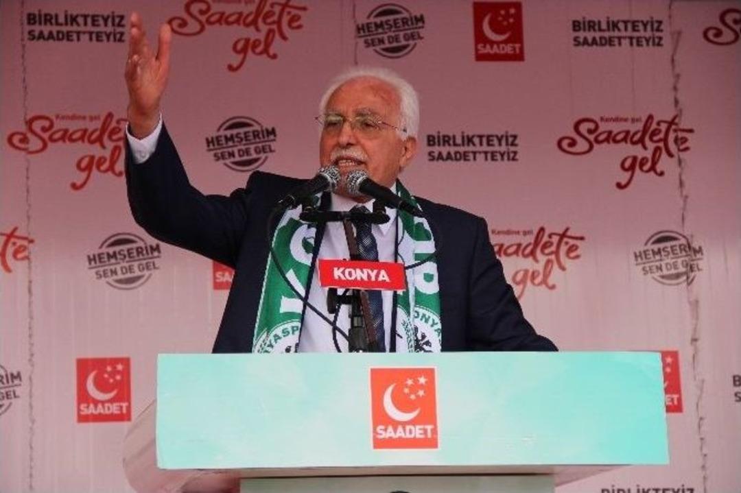 Milli İttifak&rsquo;ın Konya Mitingi