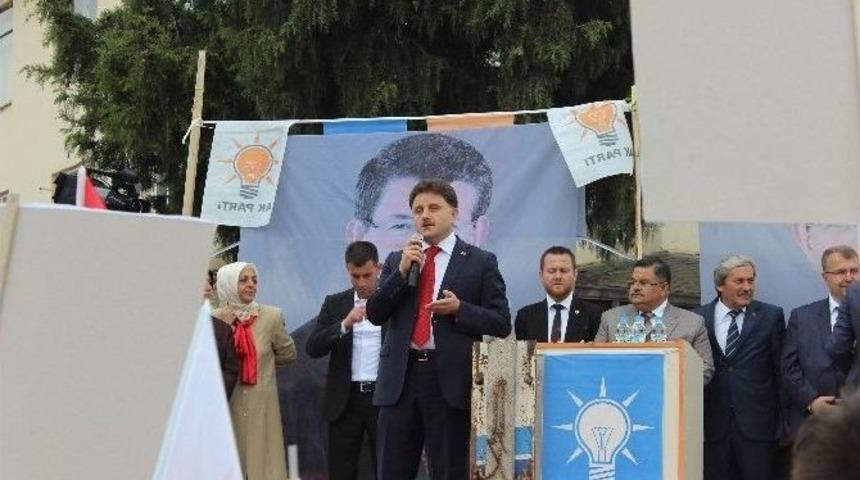 Ak Parti&rsquo;nin Osmaneli Mitingi