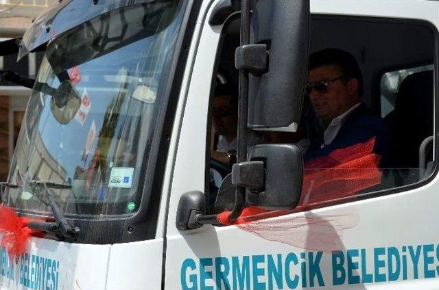 Başkan Akın, Germencik Belediyesi Araç Filosunu Hizmete Açtı