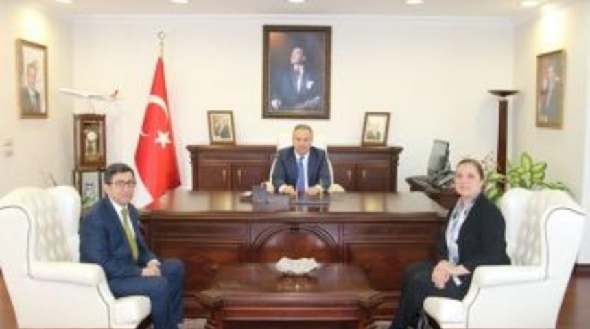 Yeni Rektör’den Valiye Ziyaret