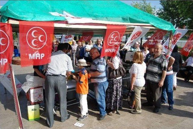 Aydın Mhp’den Şehitler İçin Lokma Hayrı