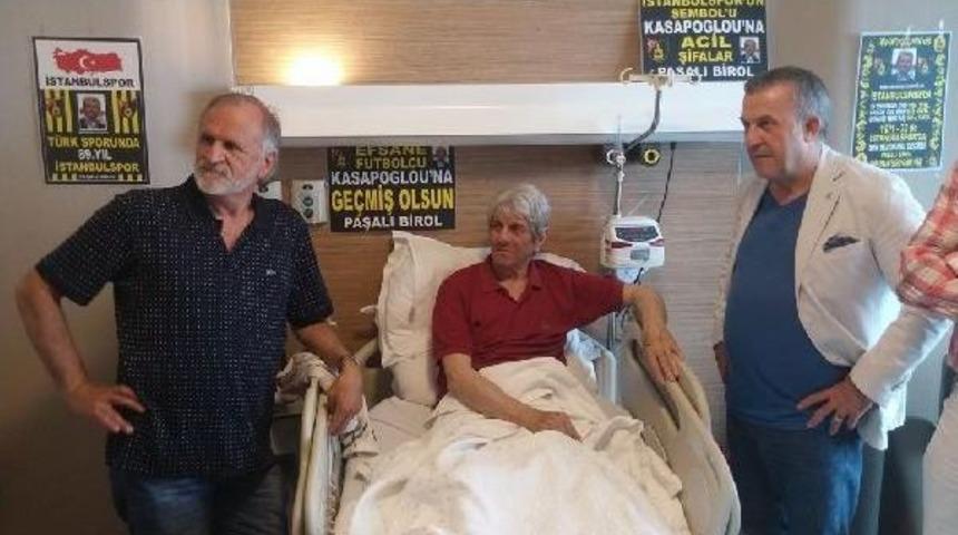 İstanbulsporlu Eski Futbolcular Efsaneleri Kosta Kasapoğlu'nu Yalnız Bırakmadı