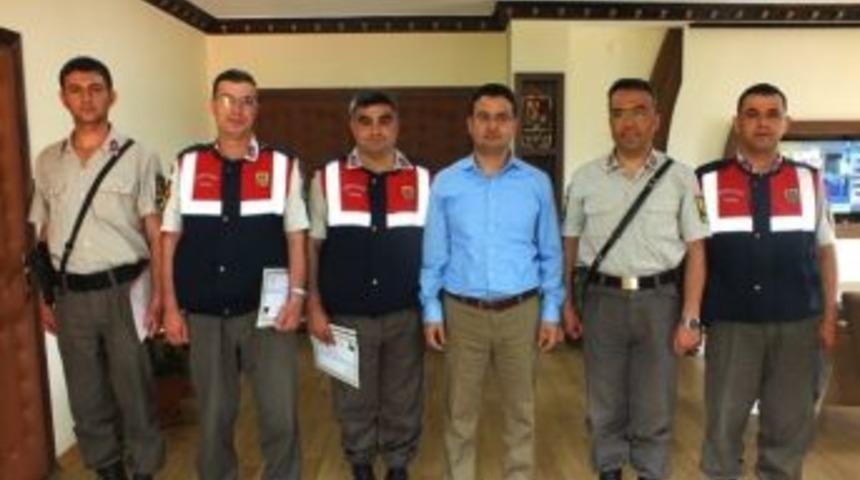 Kaymakamlıktan Jandarmaya Başarı Belgesi