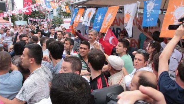 Manisa da Mhp liler Ile Ak Partililer Arasında Arbede 3